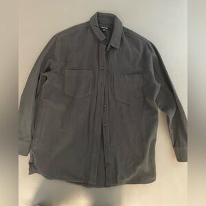 Madewell Black Button-Up